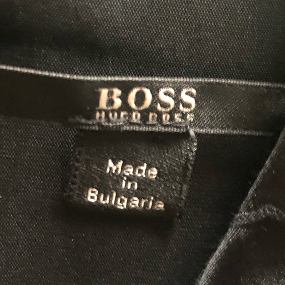 Hugo Boss Darling Embossed Black Sheath Dress - Picture 6 of 14